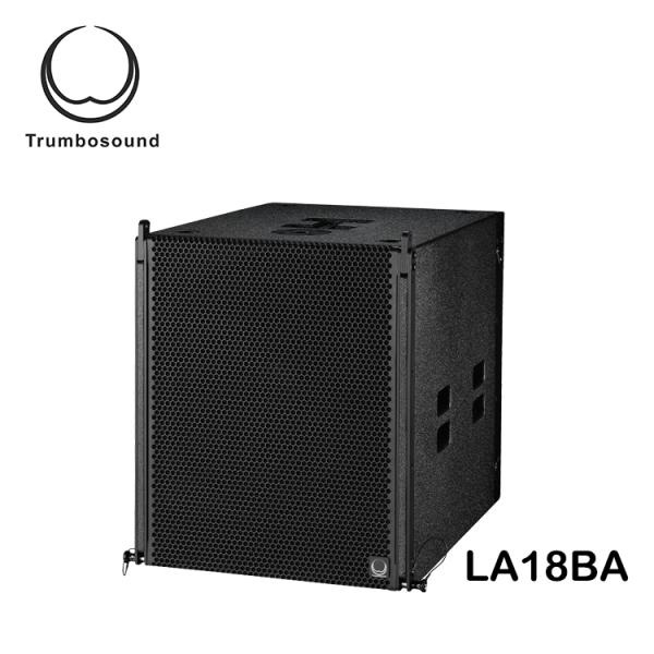 18 inch active subwoofer speaker subwoofer with DSP amplifiers inside LA18BA for line array.