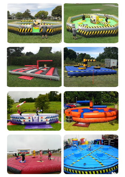 Funny Inflatable Sweeper Game / Inflatable Wipeout Eliminator
