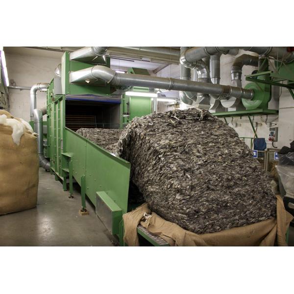 Double Roller Opening Machine Production Line For Fine Sheep Wool Processing