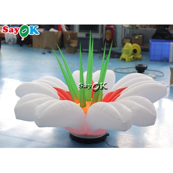 Wedding Party Event Inflatable Lighting Decoration RGB LED Light Advertising Flower