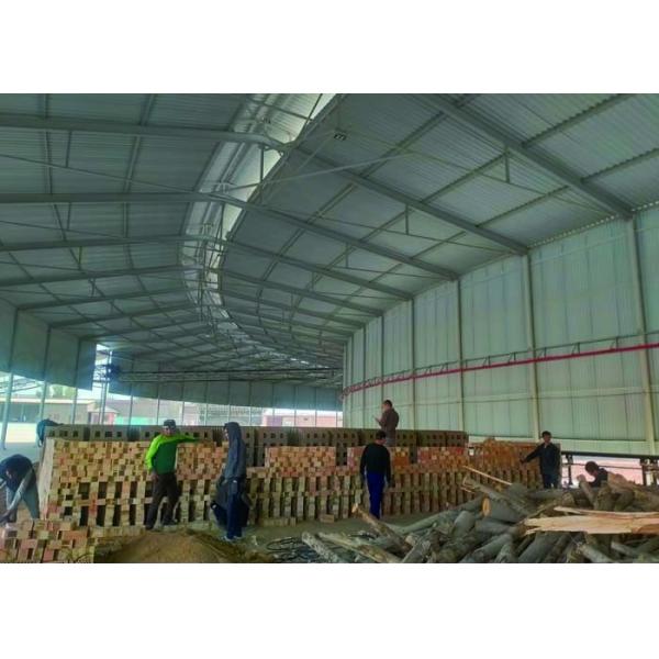 Environmentally Friendly Automatic Rotary Kiln For Manufacturing Brick Production Line