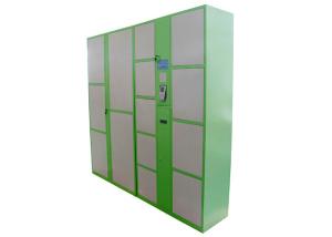 Quality Airport Intelligent Storage Electronic Luggage Lockers with Automated Printer Barcode Operated for sale