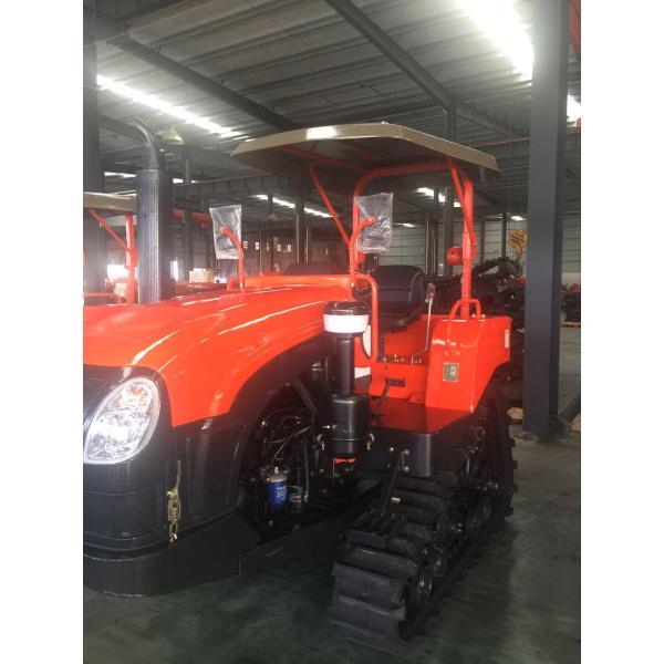 Flexible Turning 90 hp Agricultural Crawler Tractor with High Working Efficiency
