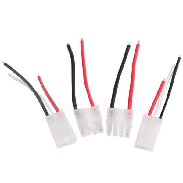 Flame Retardant 3 Pins 50mm Wire Harness Assembly