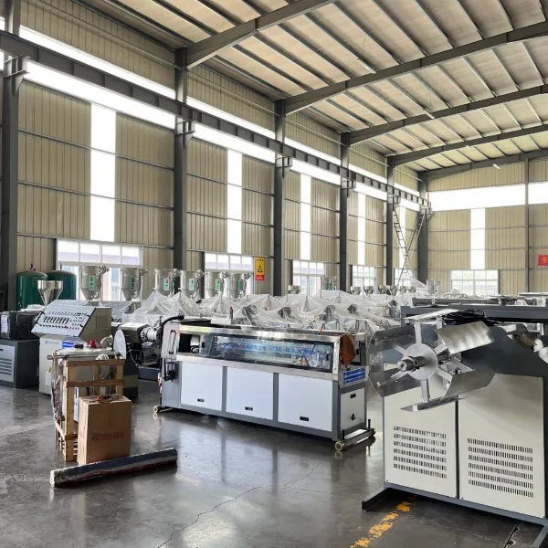 Automatic PE / HDPE Plastic Carbon Spiral Corrugated Pipe Making Machine with Stable Output and Continuous Winding System