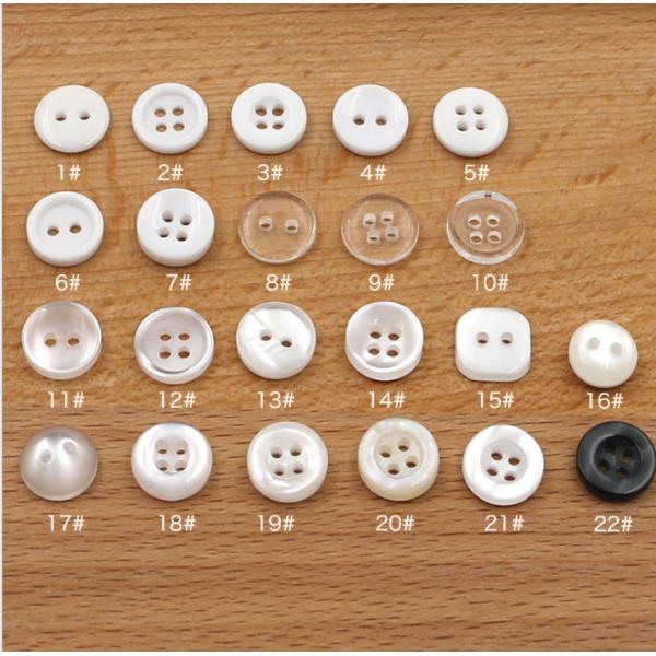 hot sale high quality resin polyester shirt button coat button