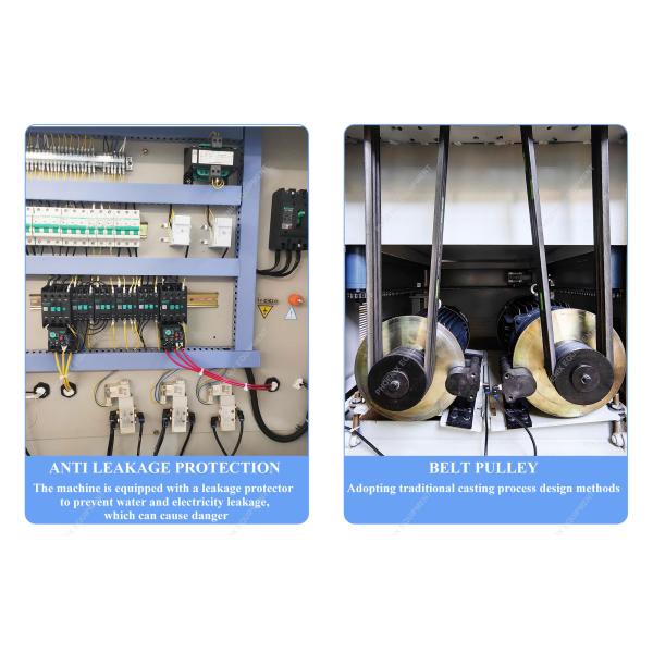 Multifunctional Wood Planer Belt Sanding Machine CNC Double Side Table Automatic