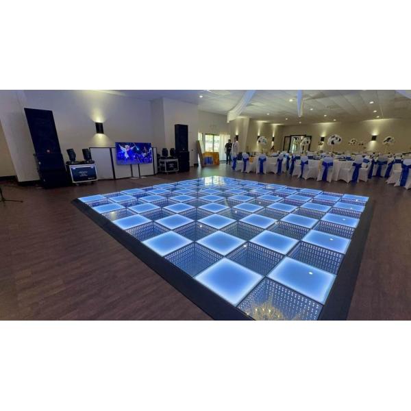 Performance Interactive LED Floor with DMX512 Control System and 20W Power Consumption