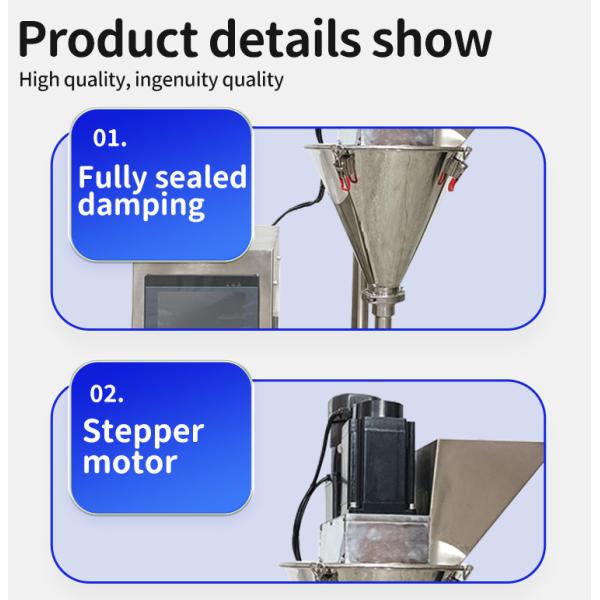 High-precision semi-automatic powder filling machine Coffee filling machine, milk powder filling machine