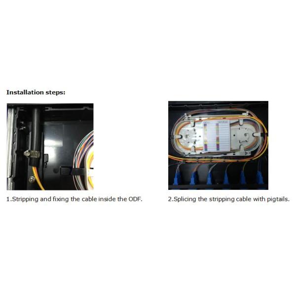 Slidable 19'' Drawer FTTB 24fibers Rack Mount Patch Panel
