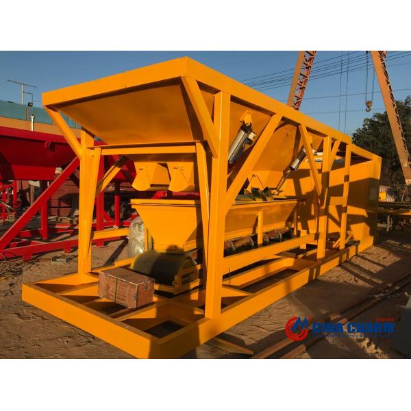 Concrete Batch Mix Plant , Cement Batching Plant For Construction Machinery