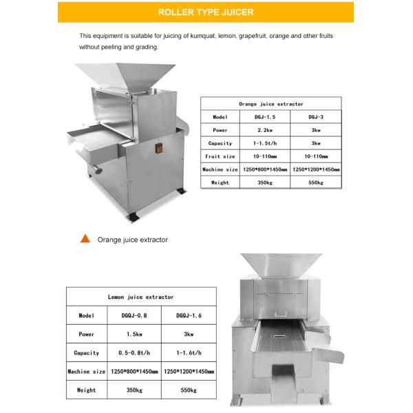 Electric Juicer Extractor Machine Making Fresh Squeezed Orange Lemon Juice