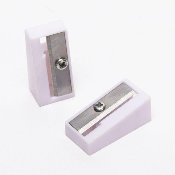 Transparent 8mm Simple Pencil Sharpener PS 65Mn