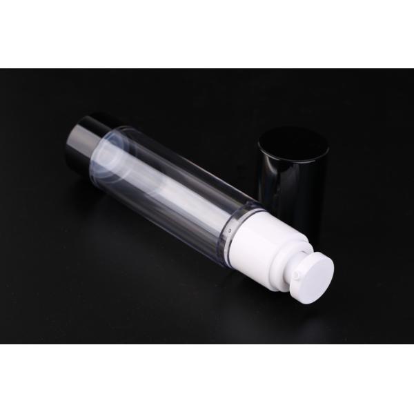 UKMS01 15ml-30ml-50ml Clear Plastic Airless Pump Bottles Containers Empty Cosmetic Containers