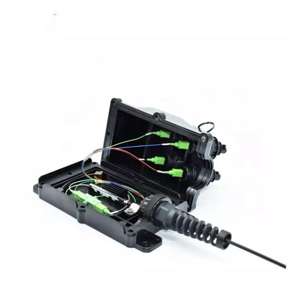 4 Ports Corning Optitap Mst Box Dielectric Flat Drop 100ft Tail