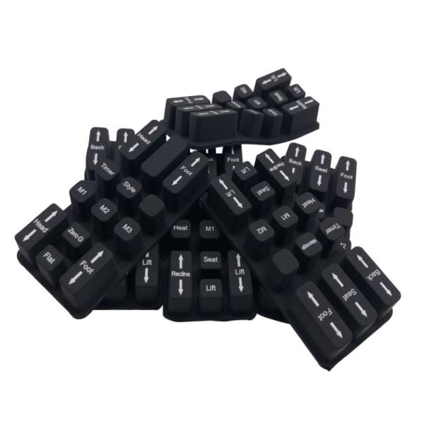 60 Shore A Silicone Membrane Switch Keyboard For Train