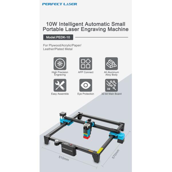Intelligent Laser Engraving Machine Automatic Portable Desktop Small Laser Cutter Engraver