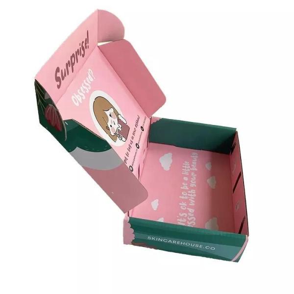 Corrugated Cardboard Packaging Gift Box Shipping Mailer Boxes Custom Logo Printed