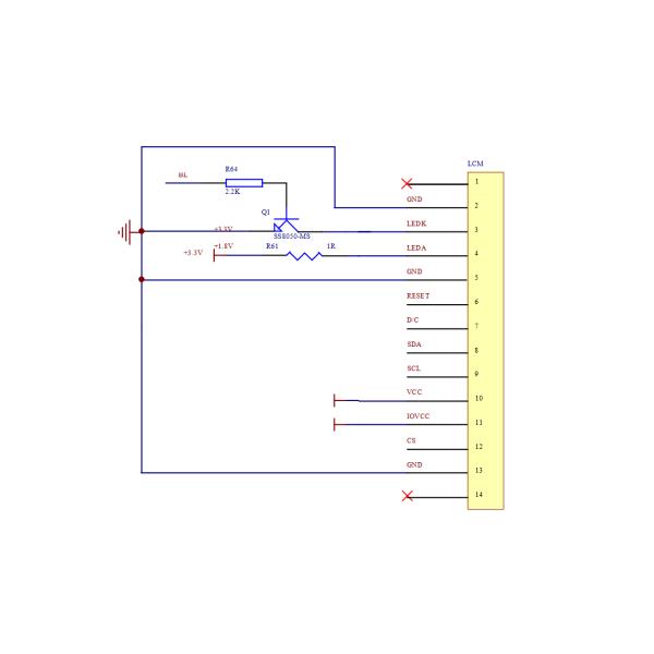 1.77 Inch TFT LCD Display SPI Serial Interface 262K Full Color Screen