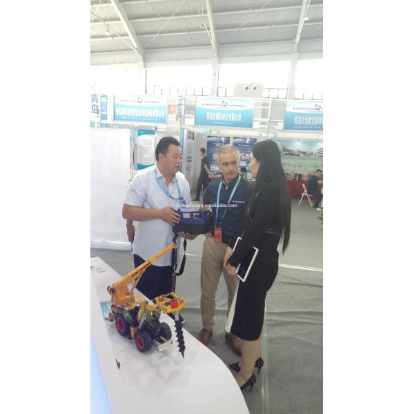 Hydraulic Vibrating Pile Driver Pole Erection Machine With 150-2000mm Drilling Diameter