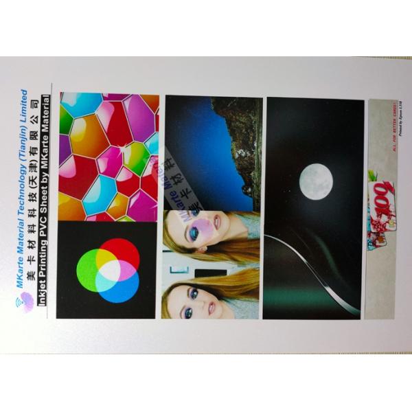 Embossing ID Card 0.3mm A3 Digital Printing PVC Sheets