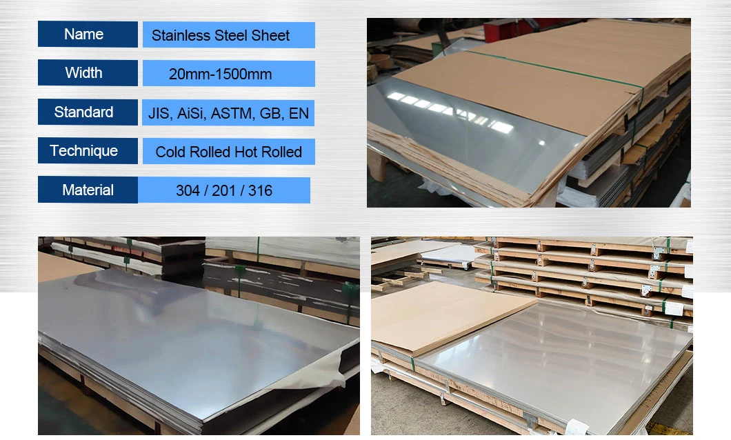 5mm Stainless Steel 316 Sheet Hot / Cold Rolled
