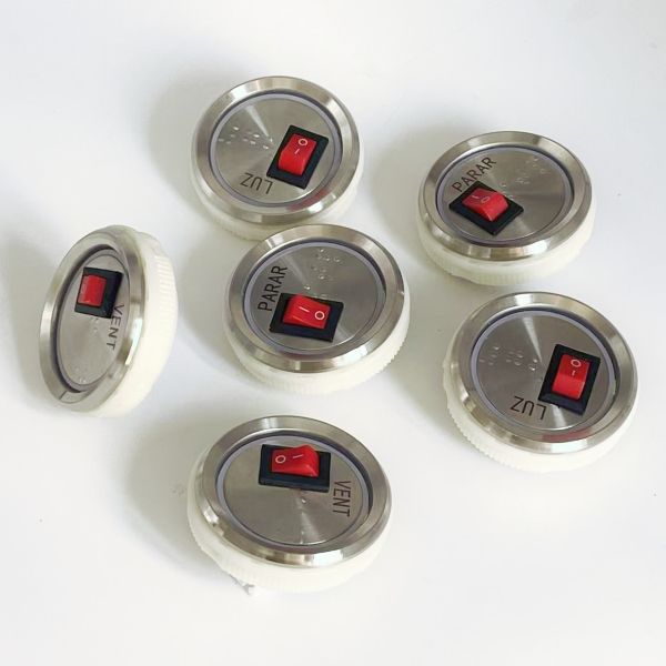 Single package size 25X20X18 cm Elevator Push Button Switch Elevator Safety Switch Accessories De Ascensor Voltage DC24V 12V