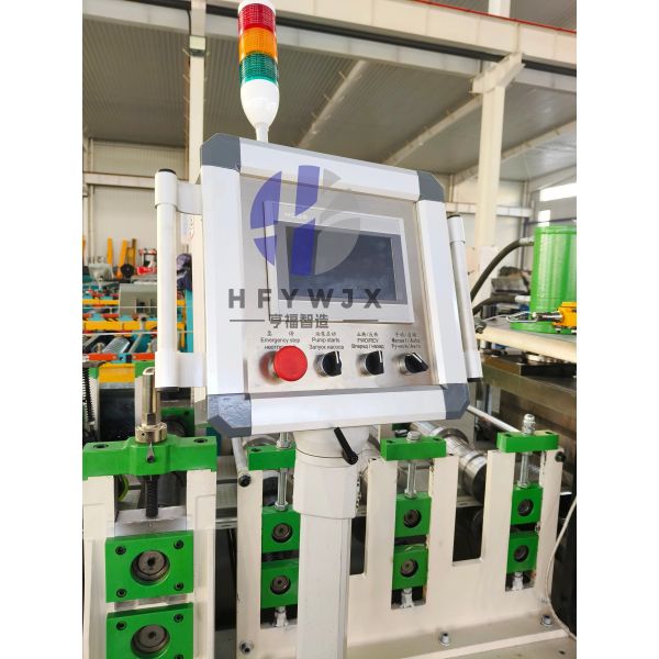 Custom Profile Bending Wall Cladding Roll Forming Machine New 416mm Feed Width