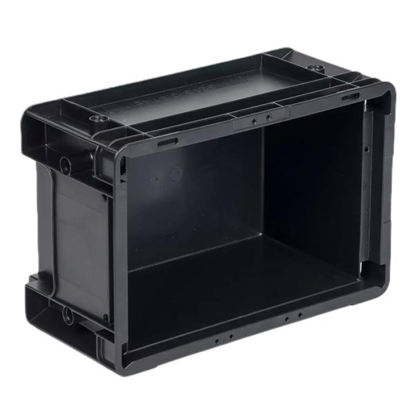 Reusable Plastic Crates For Auto Parts 300x200x147mm External Size Stackable