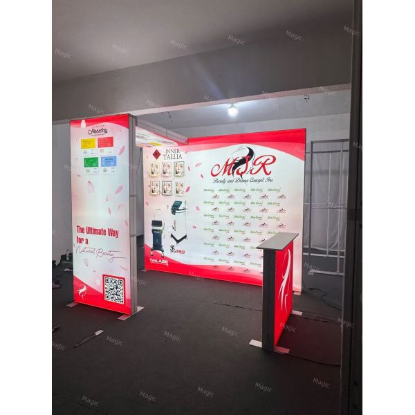 Lightweight Simple Elegant Display Featuring Easy Setup Perfect for Exhibitions Conferences and Professional Environments