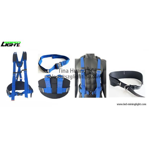 Fully Adjustable Waist Mining Safety Belts With Shoulder Straps Waist Support