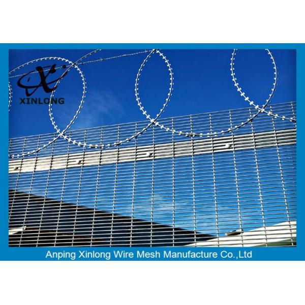 Durable RAL Colors High Security Fence For Power Station and Airport