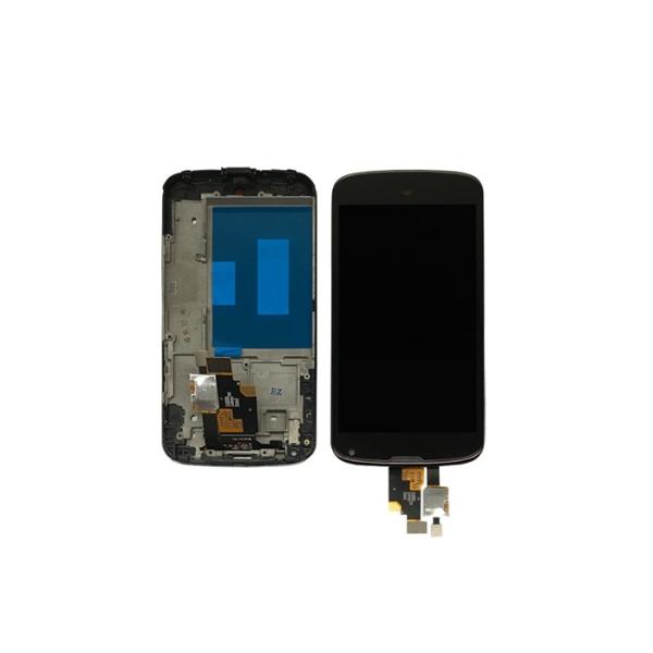Original OEM Lg E960 Lcd Digitizer , Lg E960 Touch Screen Replacement White / Black