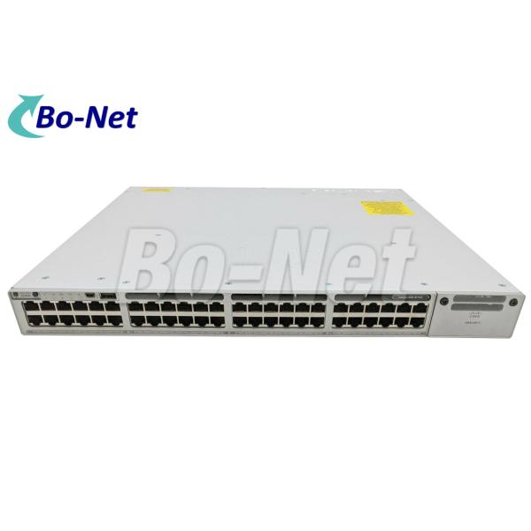 Cisco Gigabit Switch network switch 9300 48-port PoE+ switch C9300-48P-E include C9300-DNA-E-48-3Y Network Essentials