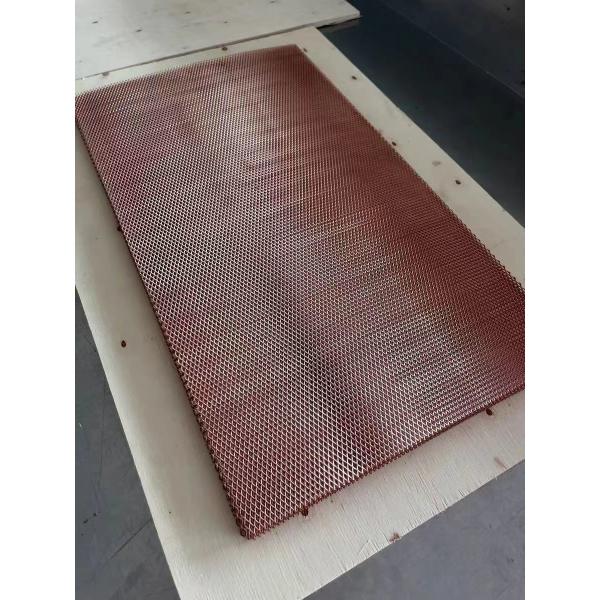 Home Appliance Battery Expanded Copper Mesh Sheet With High Electrical