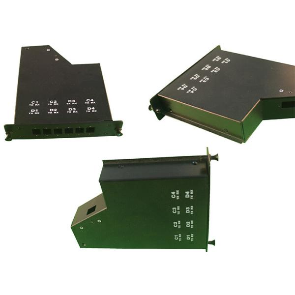 FTTH MPO MTP Patch Cord , MPO MTP Cassette with OM3 LC Duplex Adapter