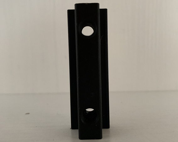 6063 T5 T Nut CNC Precision Components Black Anodized For Connection Fixation