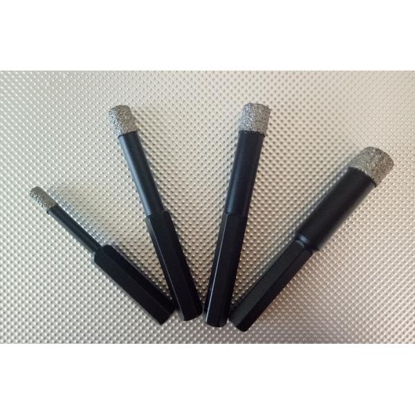 Hexagon Shank Diamond Core Drill Bits For Tile Ceramic Marble Granite Drilling