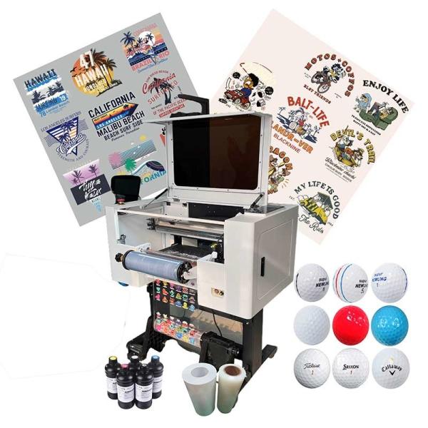 Double F1080 Head UV DTF Printer Sticker Printing on Irregular Objects