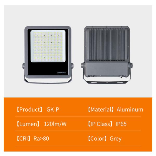 150W LED Flood Light Easy Installation Compact Space Saving Design Outdoor Floodlight Energy Efficient Bright Lighting for Gardens Patios Warehouses