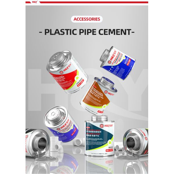 Clear PVC Solvent Cement Adhesive Solvent Based For Pipes Components Joint Cable Gutters