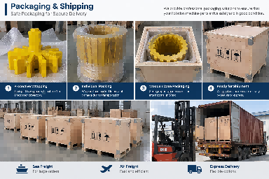 XJK Flotation Machine Polyurethane Rotor Stator Replacement Parts Lightweight