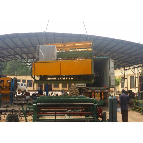 CE Certificated Construction Fence Mesh Welding Machine 50-300mm Longitude Wire Space