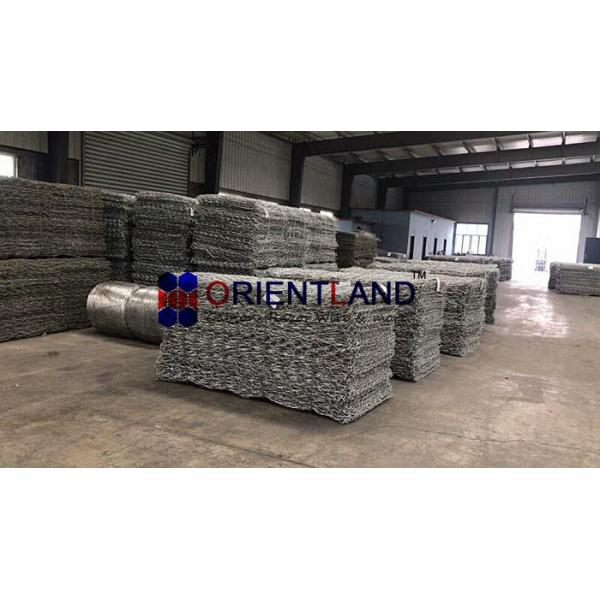 Double Twisted Hexagonal Shape Gabion Wall Baskets 100×120mm