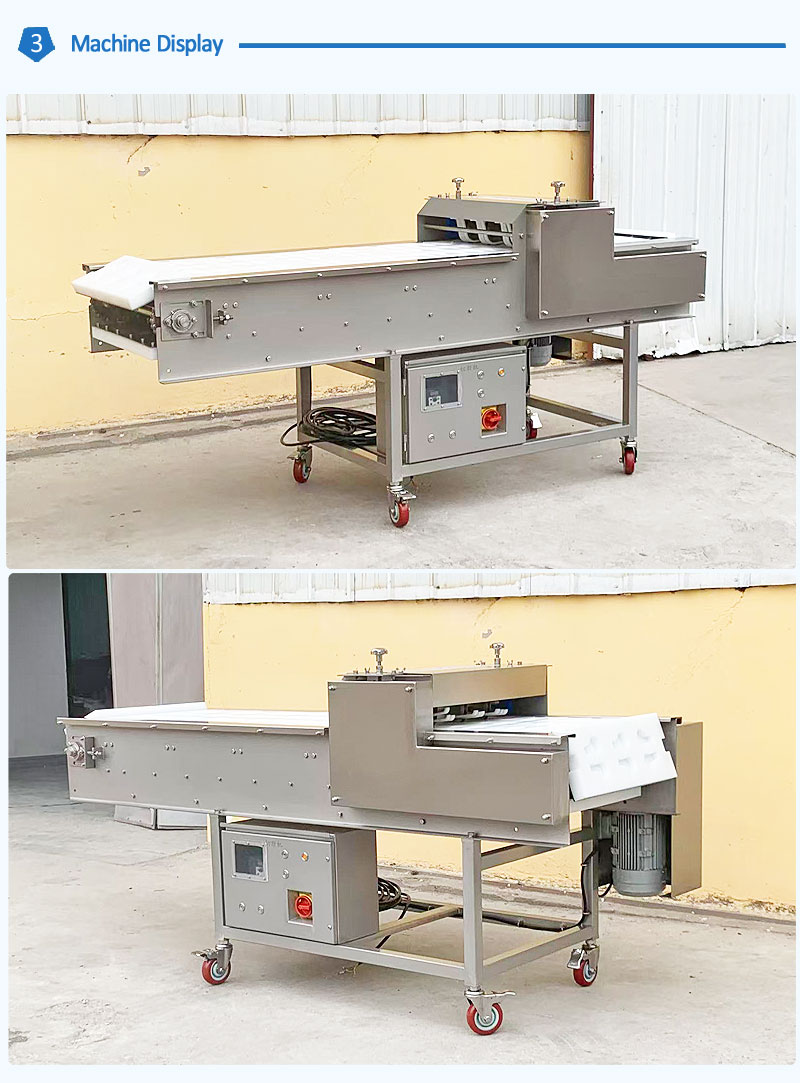 Factory Direct Automatic Seafood Cutting Machine for Squid Ring Octopus Segment Chicken Leg WELLY