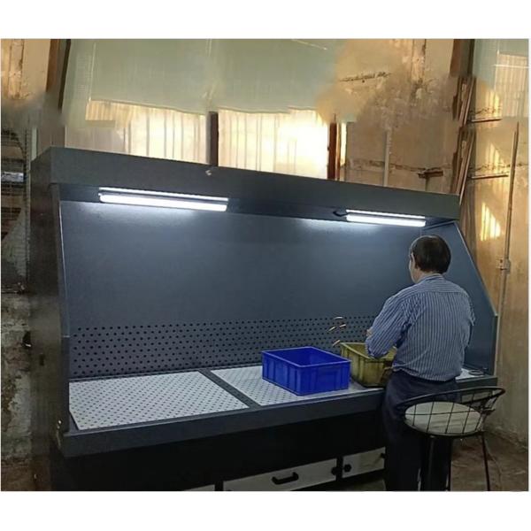 Baffle Open Movable Industrial Dust Collector Worktable Grinding Polishing Machine