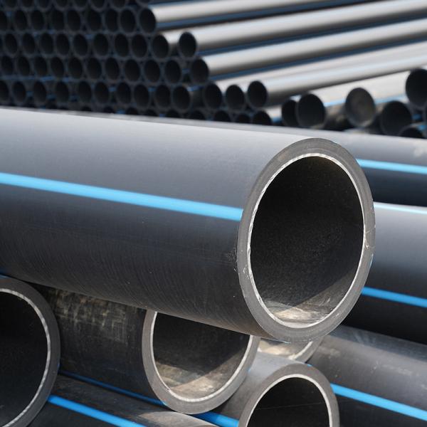 High Density HDPE Water Supply Pipe Pe100 Large Diameter Polyethylene