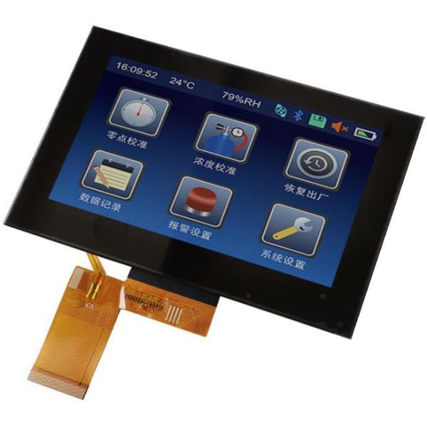 800x480 Tft Lcd Display 40 Pins RGB Interface 5 Inch Horizontal Screen Lcd