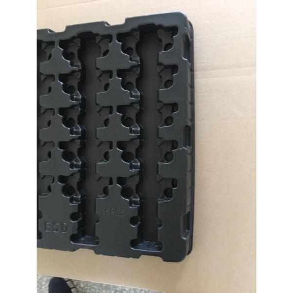 PS / PET / PP Environmentally Blister Packaging Box For Electronic Components