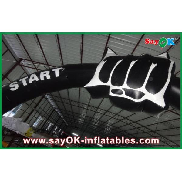 Custom Inflatable Arch Environmental Inflatable Finish Arch , Inflatable Starting Line Arch